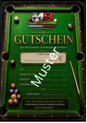 Gutschein im Wert von 500€